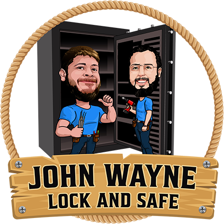 John Wayne Lock And Safe Logo